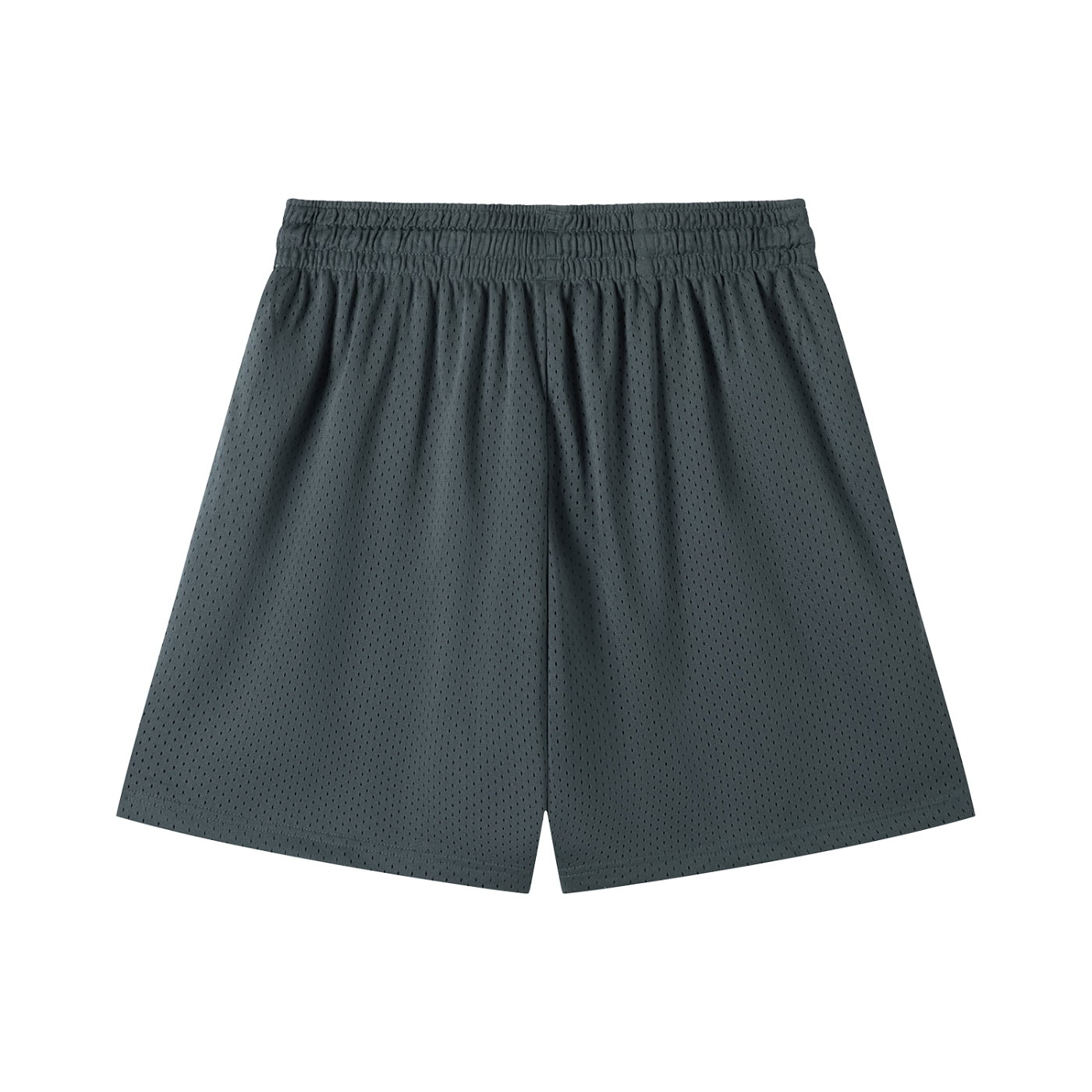 A.J Collective Mesh Drawstring Shorts (White Font)