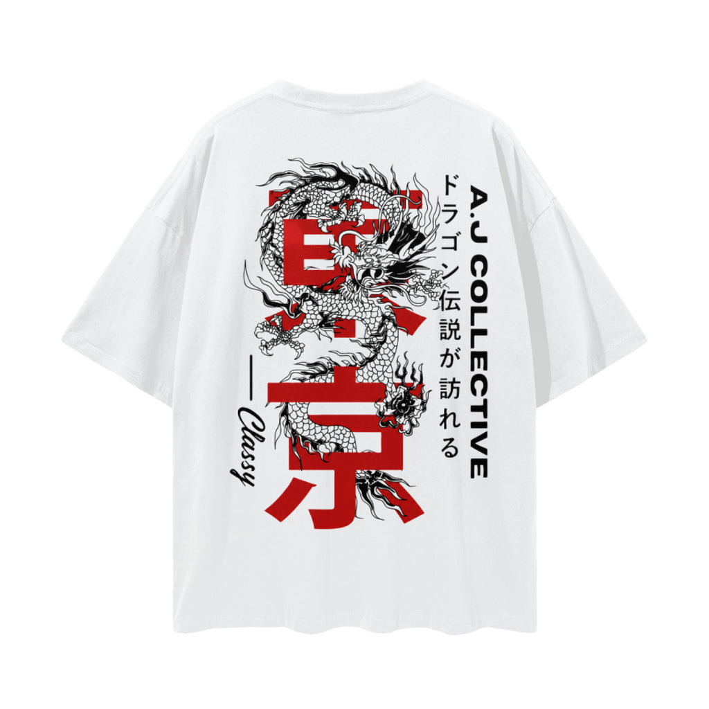 Streetwear Loose Drop Shoulder T-Shirt