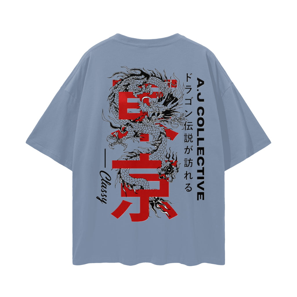 Streetwear Loose Drop Shoulder T-Shirt