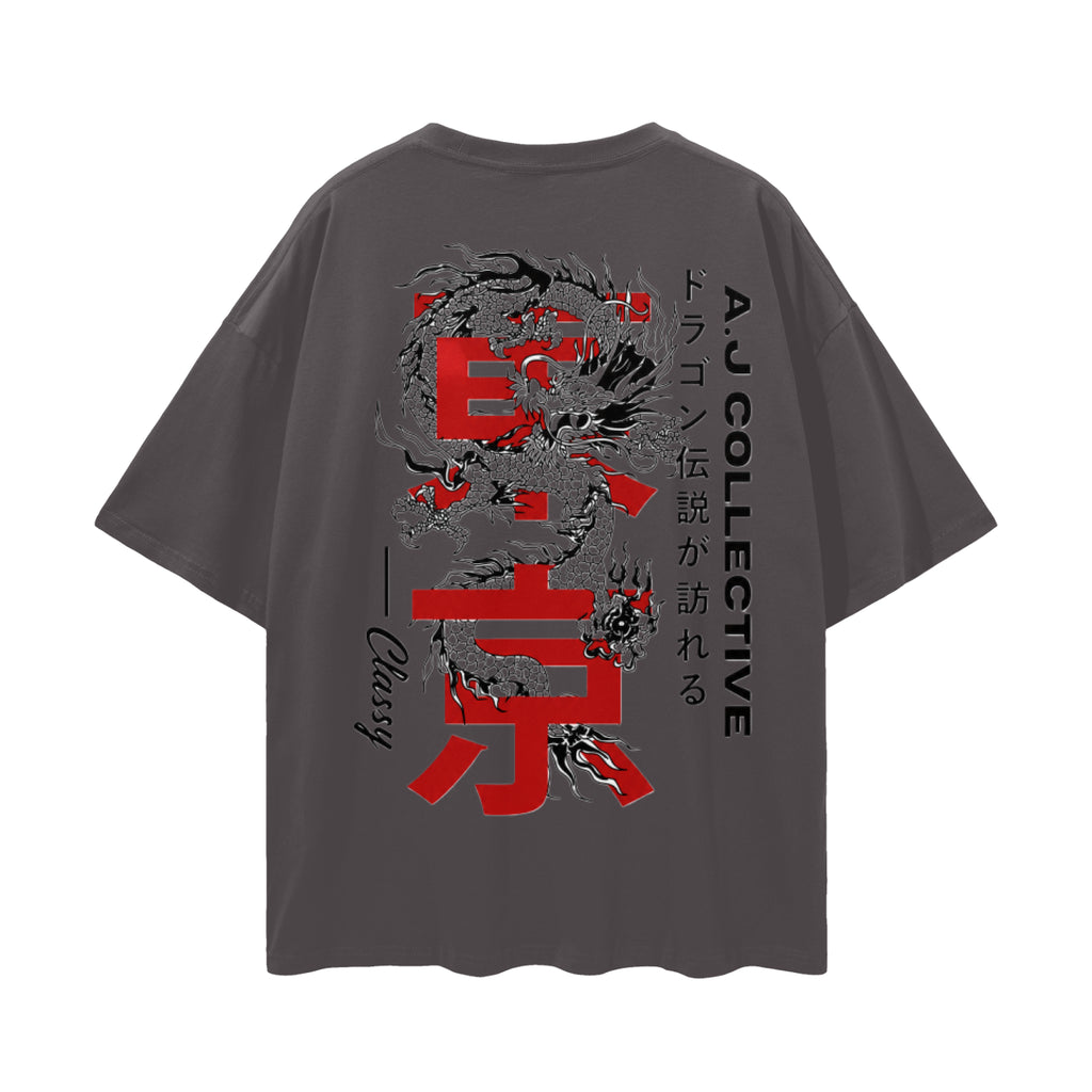 Streetwear Loose Drop Shoulder T-Shirt