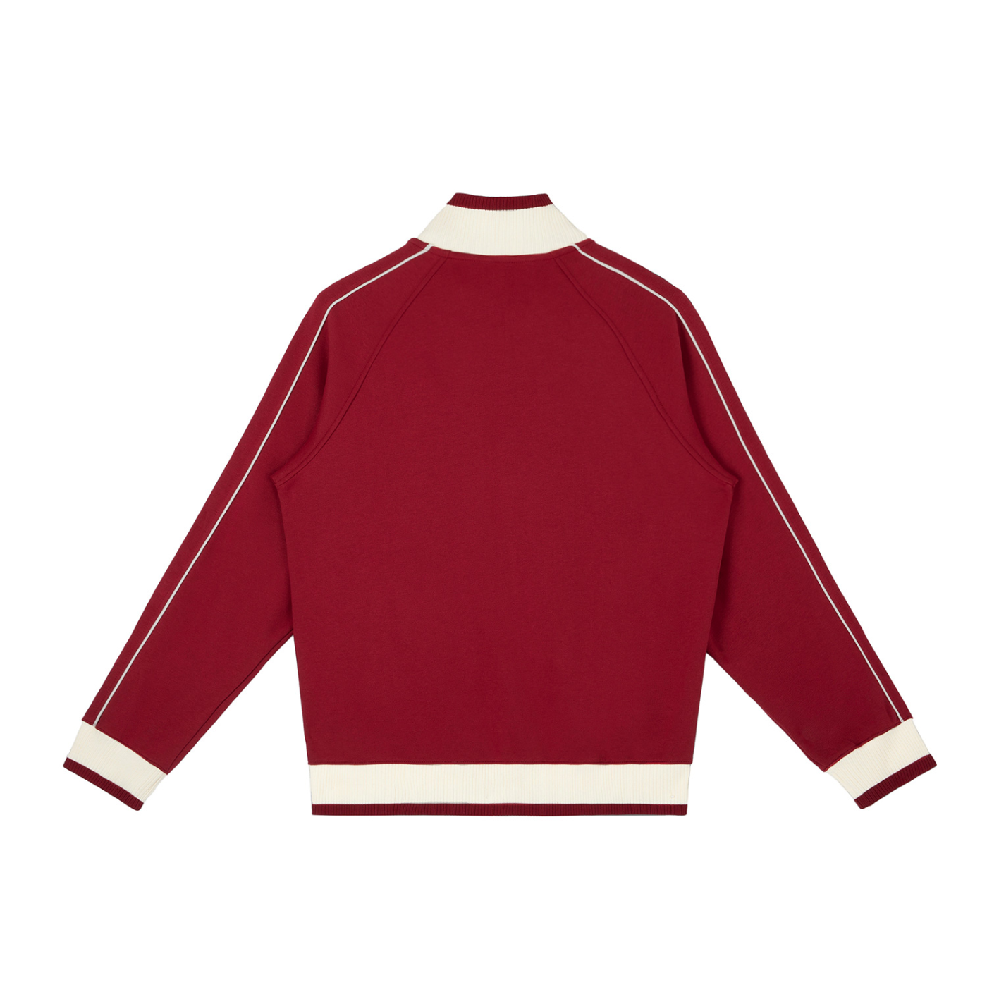 A.J Collective Colour Block Raglan Sleeve Zip Track Jacket (Double Zip)