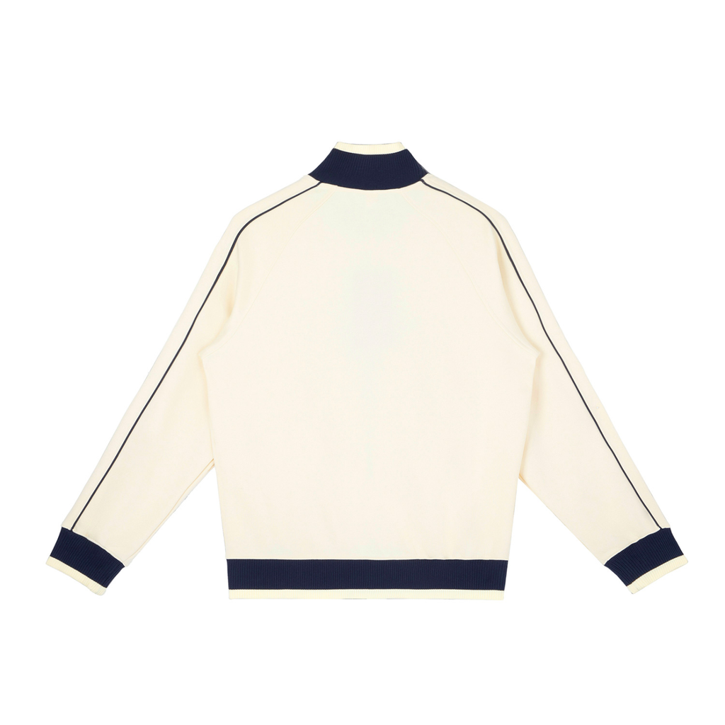 A.J Collective Colour Block Raglan Sleeve Zip Track Jacket (Double Zip)