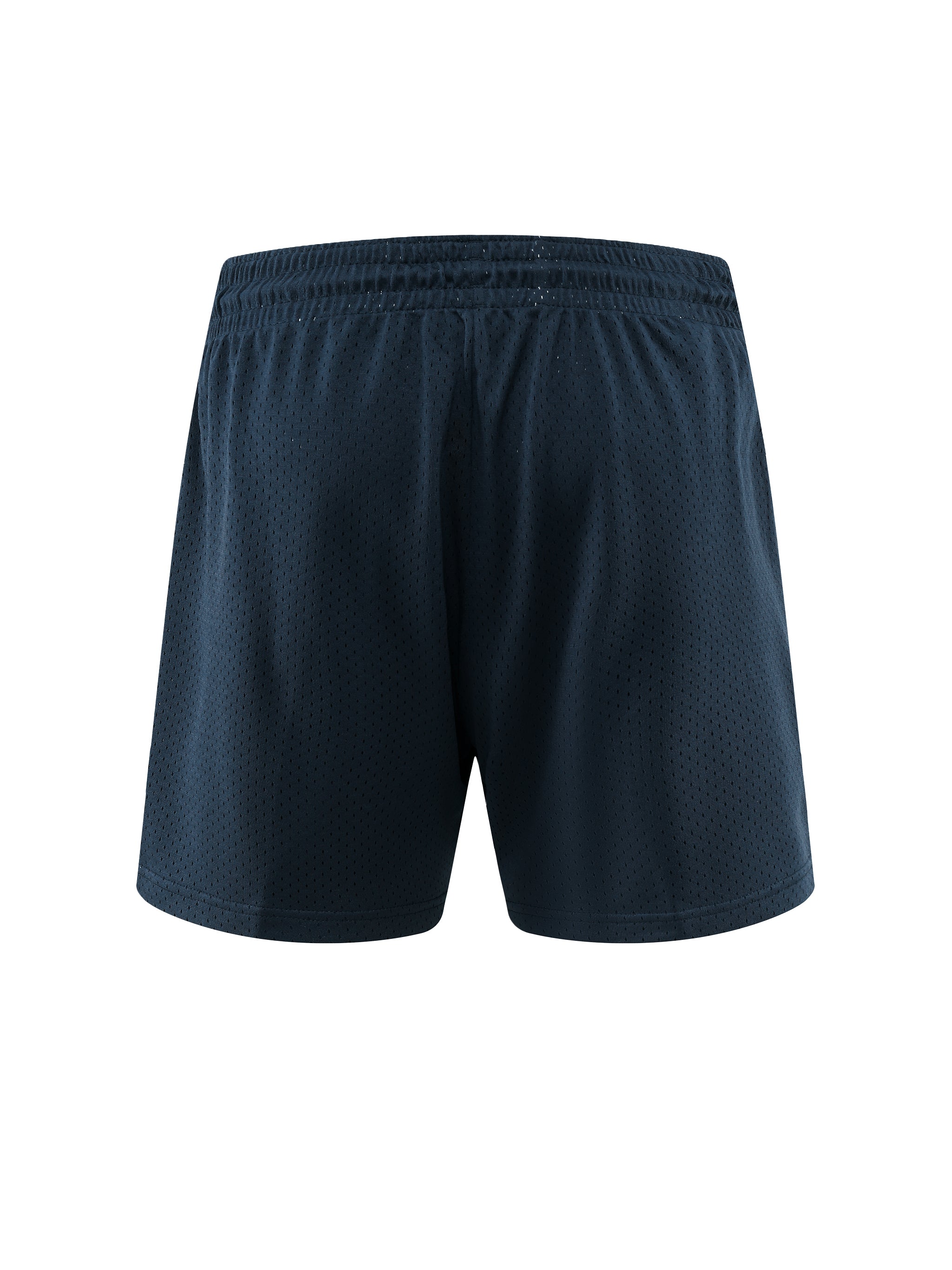 A.J Collective Mesh Drawstring Shorts (White Font)