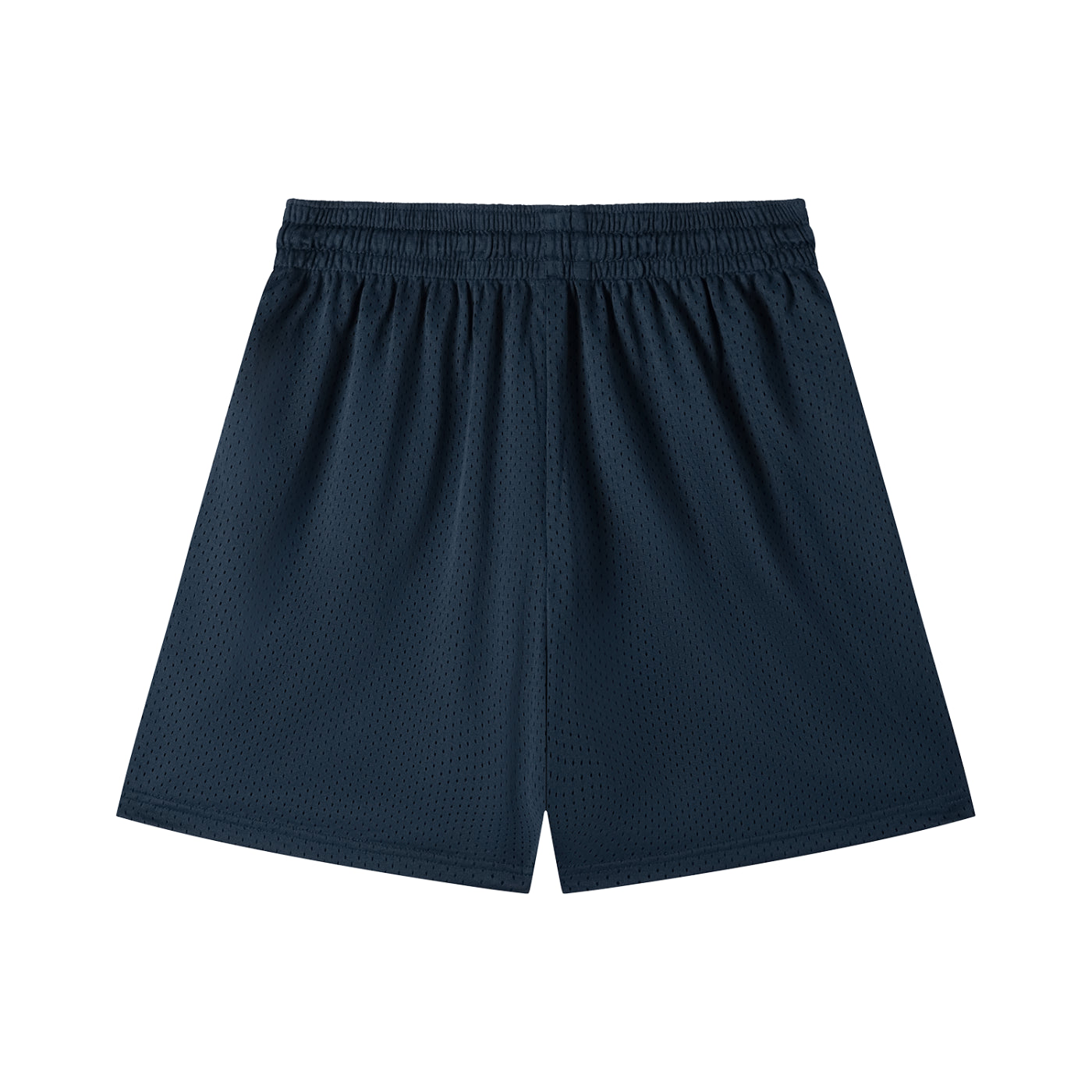 A.J Collective Mesh Drawstring Shorts (White Font)