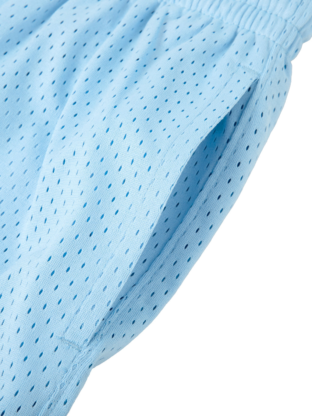 A.J Collective Mesh Drawstring Shorts (White Font)