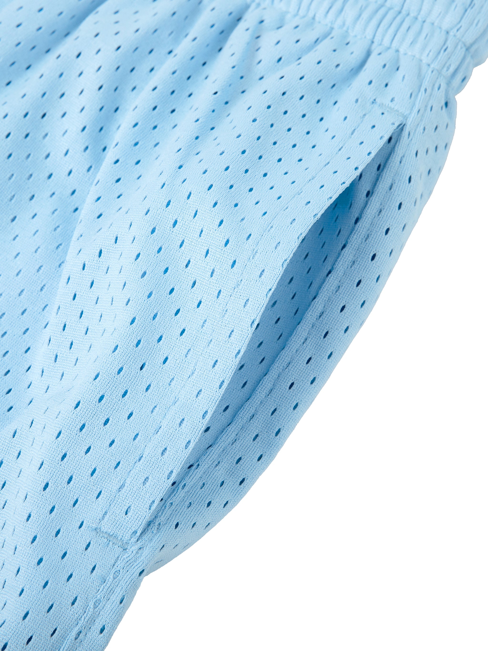 A.J Collective Mesh Drawstring Shorts (White Font)