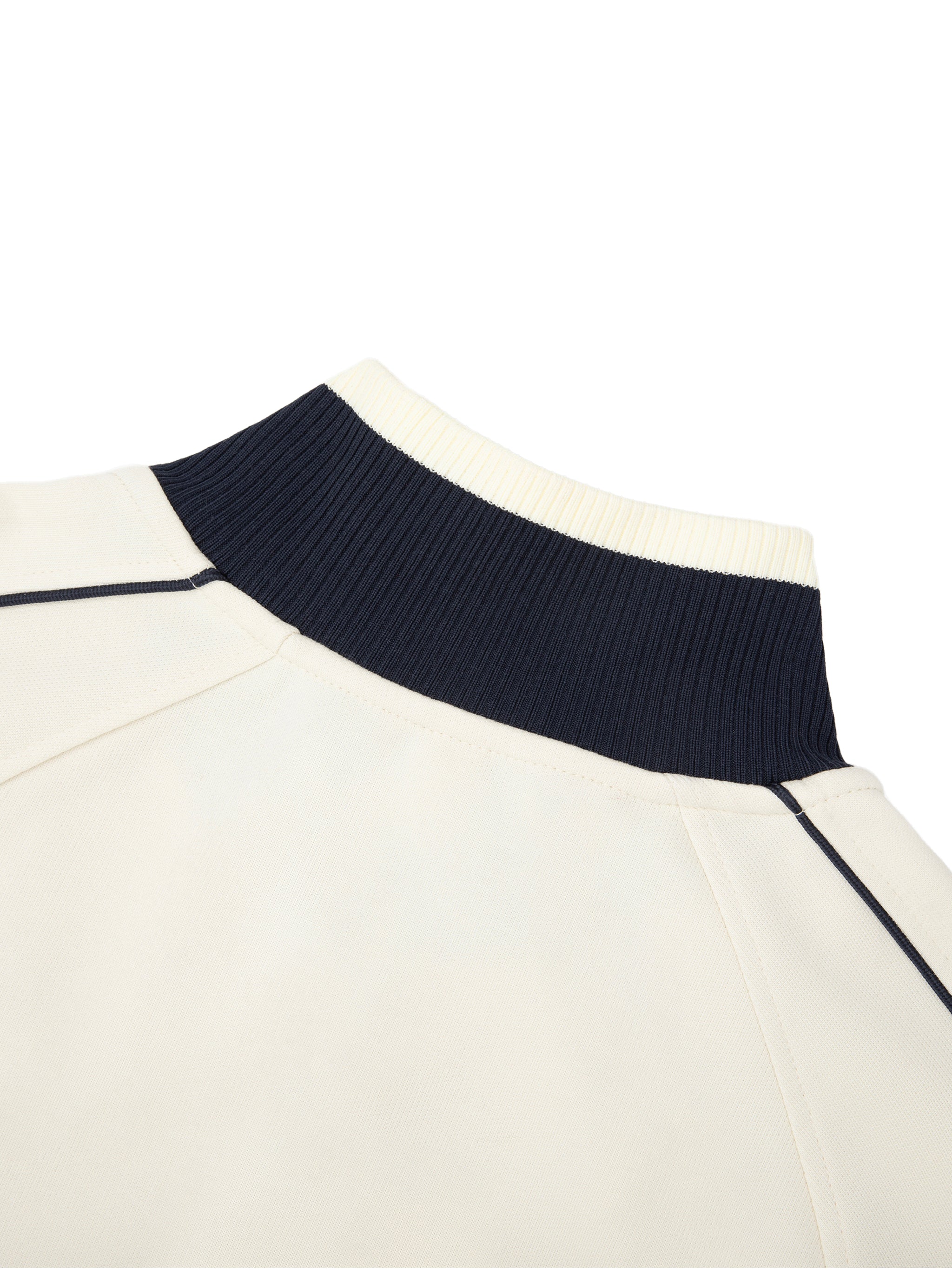 A.J Collective Colour Block Raglan Sleeve Zip Track Jacket (Double Zip)